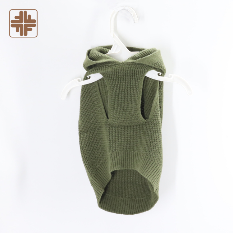 Easy fit convenient basic style dog cat pouch hood sweatershirt pullover