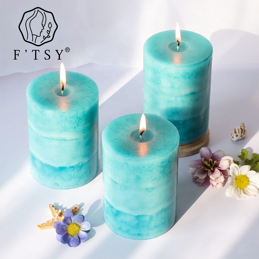 2024 New Gift Flavors Marine Refresh Aroma Scented Candle Jumbo Candles Set