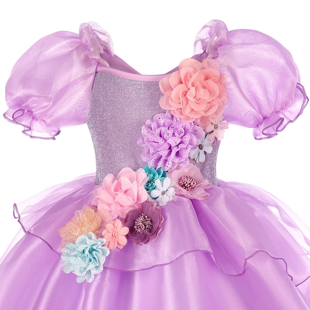 Factory Custom Children Mirabel Encanto Princess Costume Kids Costume Princess Party Dresses Costumes