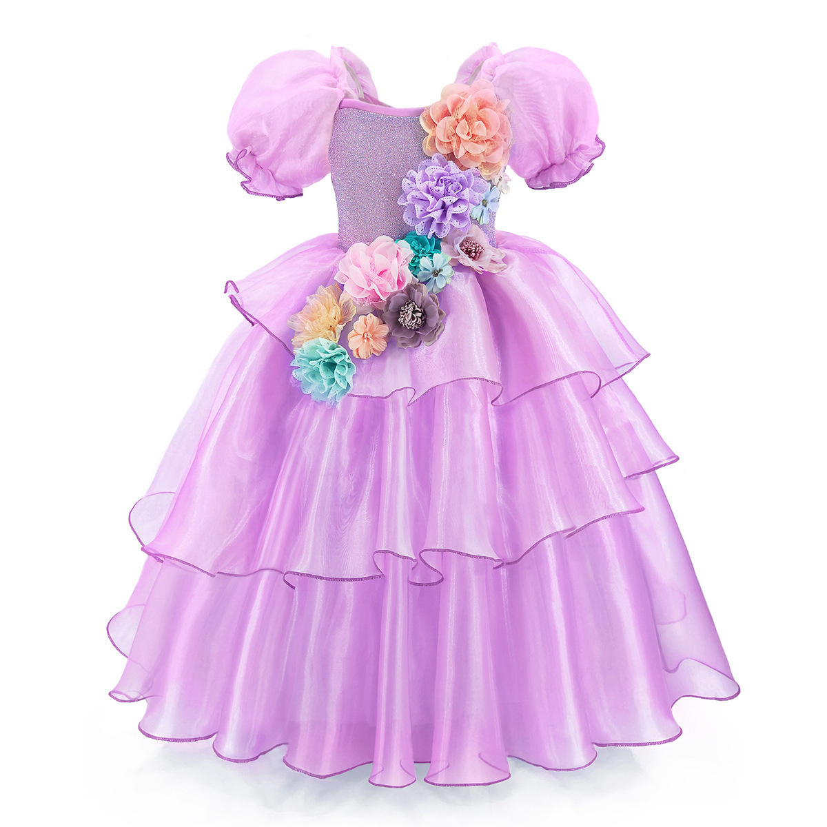 Factory Custom Children Mirabel Encanto Princess Costume Kids Costume Princess Party Dresses Costumes