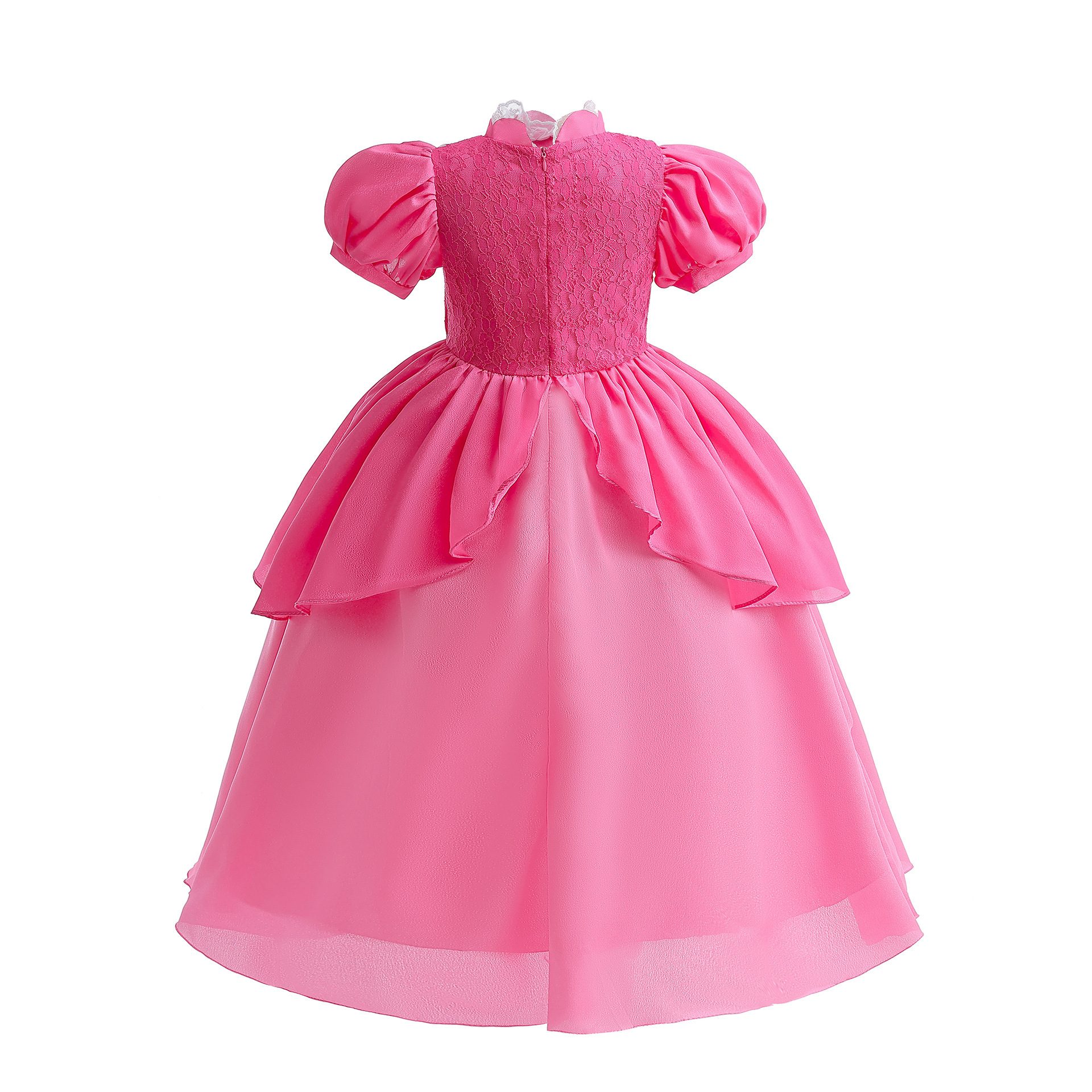 Halloween Costume Role Play Movie Cartoon Dress Cosplay Princess Super Pink Costumes