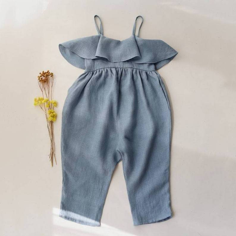 new arrival fashion summer Kids Girls Clothes Outfits Casual Little cartoon Girl Clothing jumpsuit