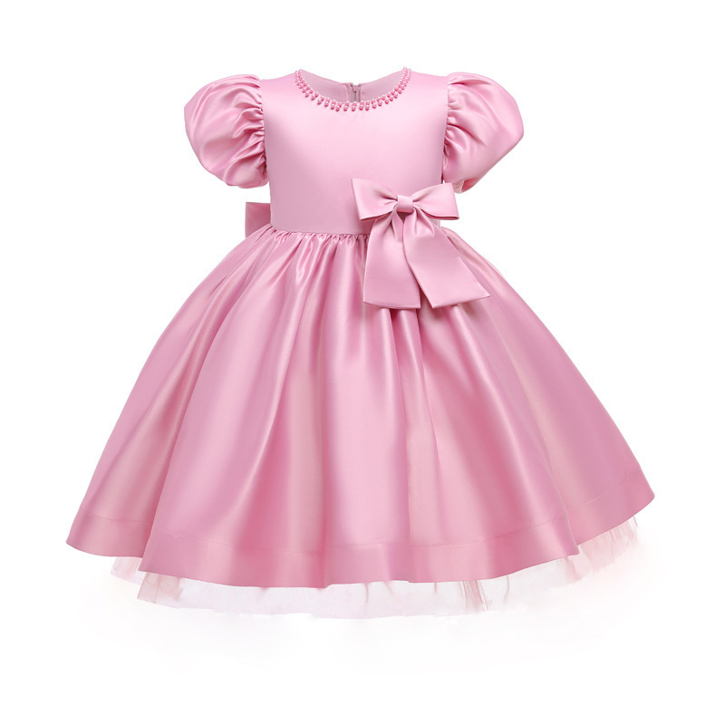 Kids Birthday Princess Party Dress for Girls Infant Children Bridesmaid Elegant Dress Girls Clothes