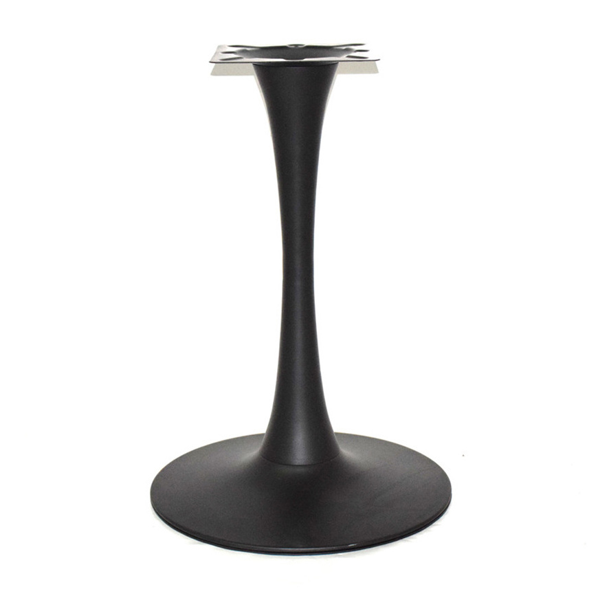 High quality new goods heavy duty steel metal dining tulip table base modern on sale