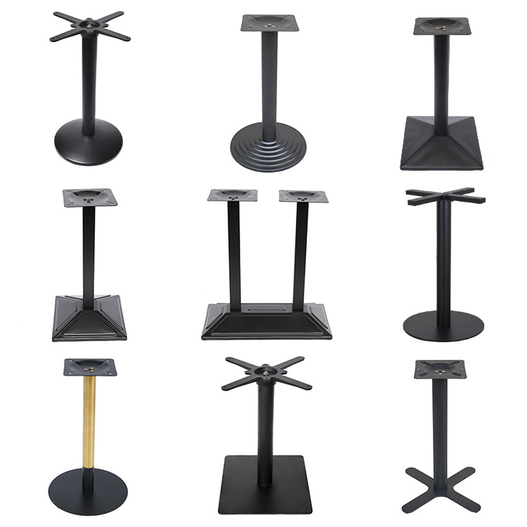 Fantian Manufacturer Table Legs Cast Iron/Stainless Steel Restaurant Dining Metal Tulip Bar Table Base