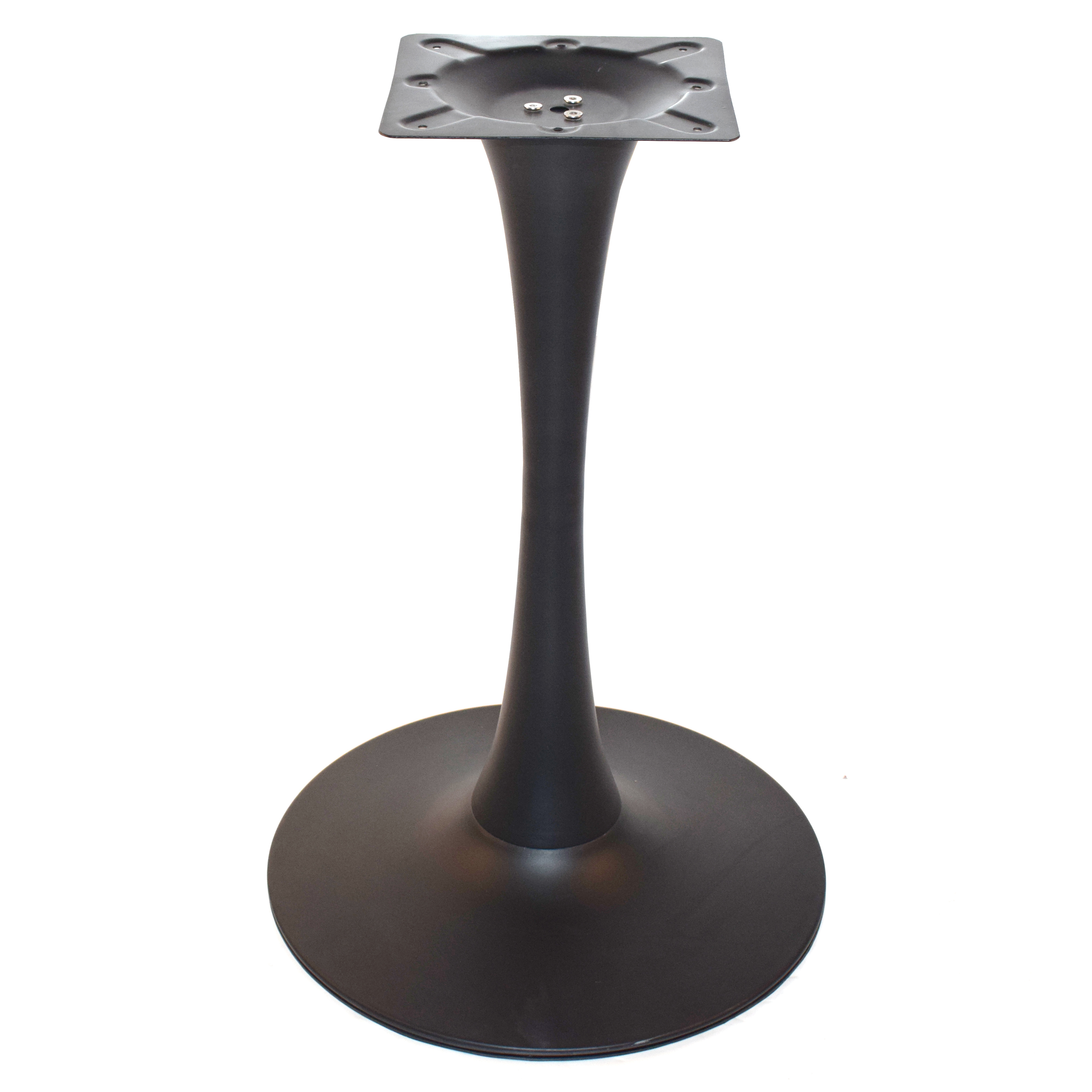 High quality new goods heavy duty steel metal dining tulip table base modern on sale