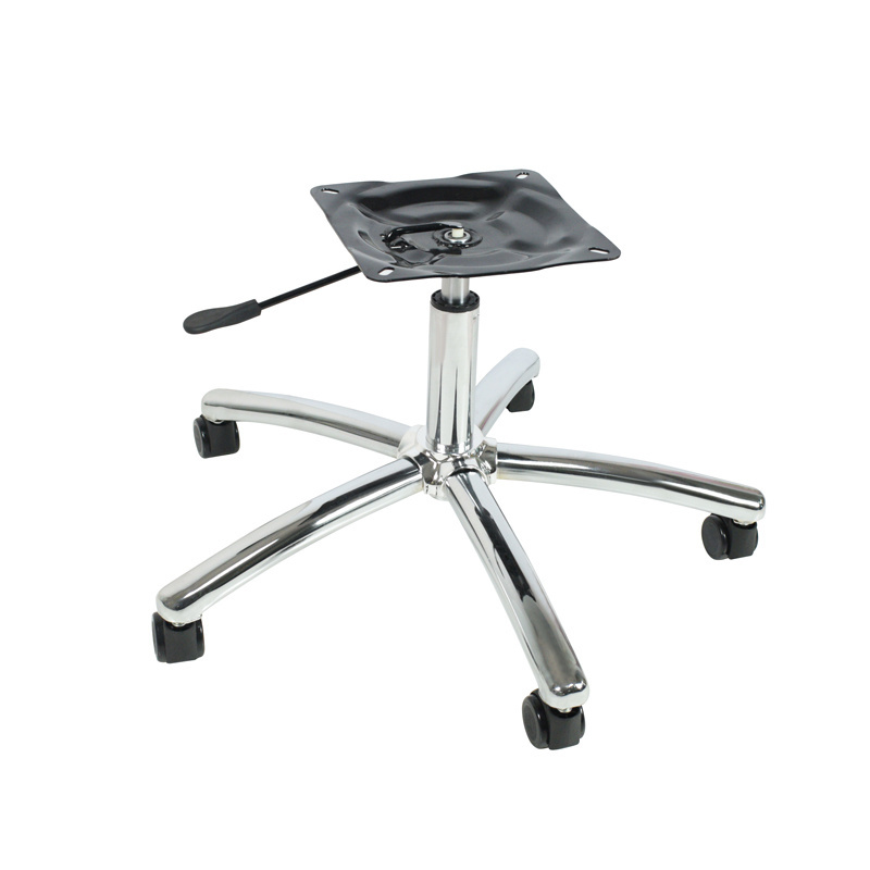 Wholesale Five Star Iron Base Replacement Adjustable Office Swivel Chair Base Parts