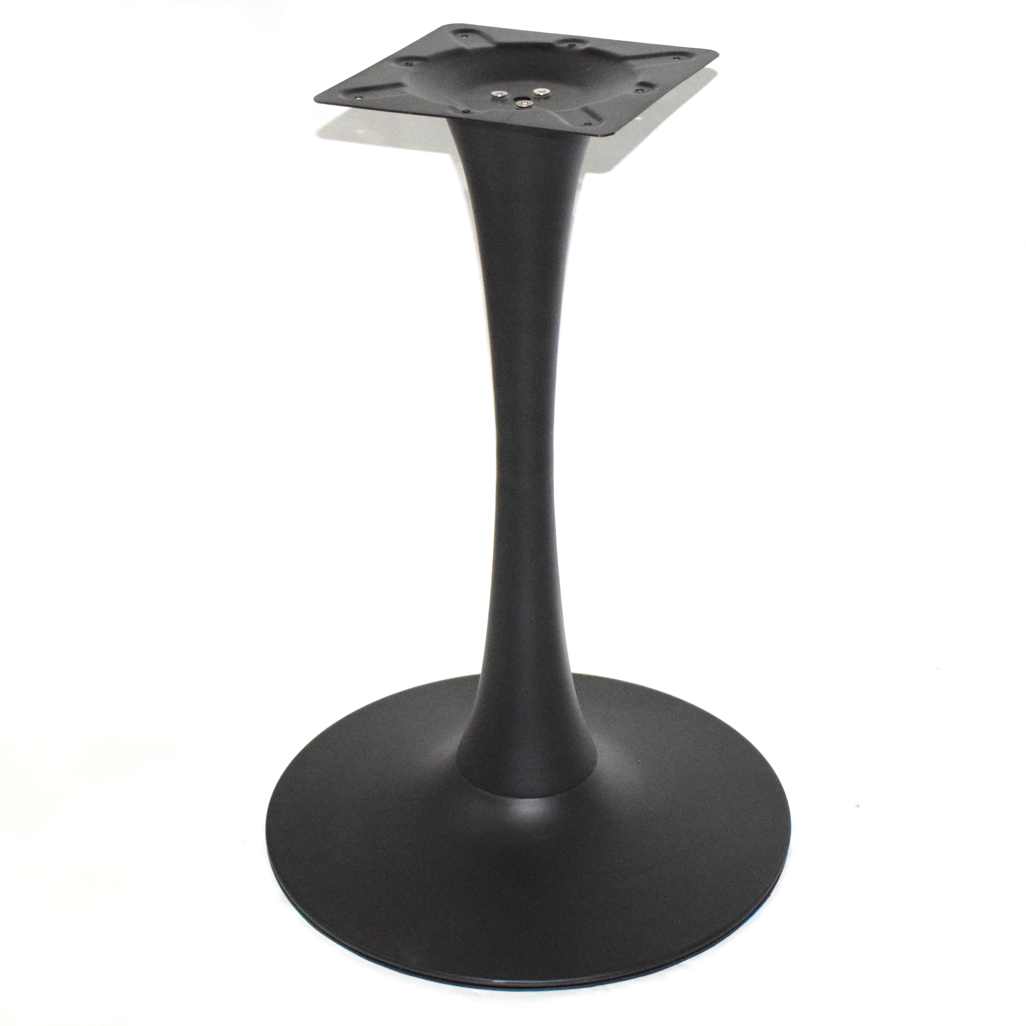 High quality new goods heavy duty steel metal dining tulip table base modern on sale