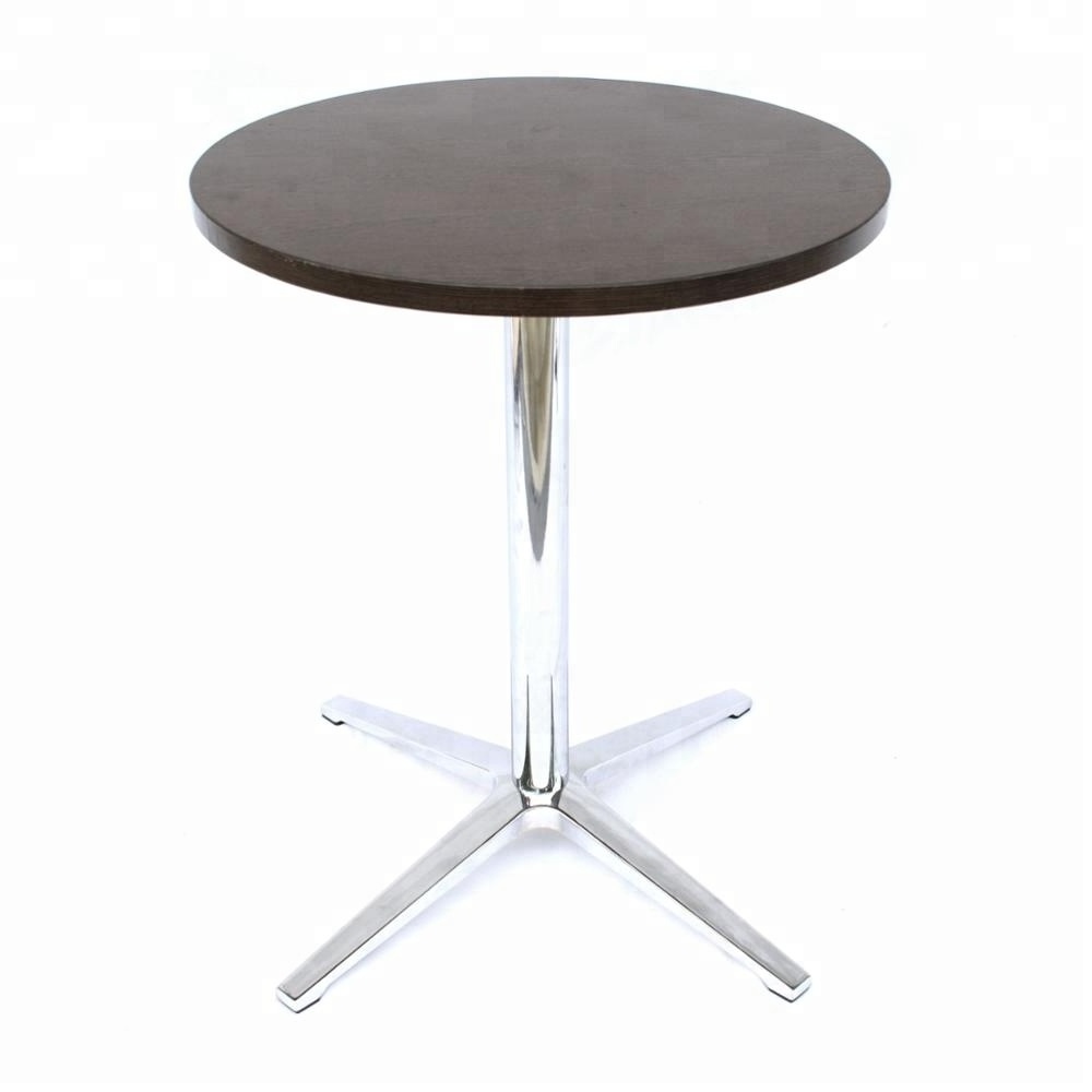 FANTIAN custom hotel resort folding aluminum alloy table legs  telescopic base for coffee shopps