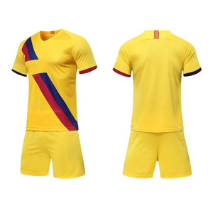 2023 Design Custom Sublimation Soccer Jerseys Camisetas De Futbol Breathable Football Jerseys Soccer Uniforms  Wear With Logo