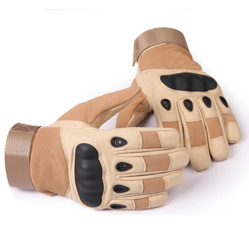 Chinese Manufacturer Custom Safety Touch Screen Tactical Cold Weather Leather Gloves