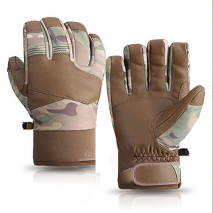 New Design Custom Size Outdoor Training Hunting Tactical Cold Weather Leather Gloves High Quality