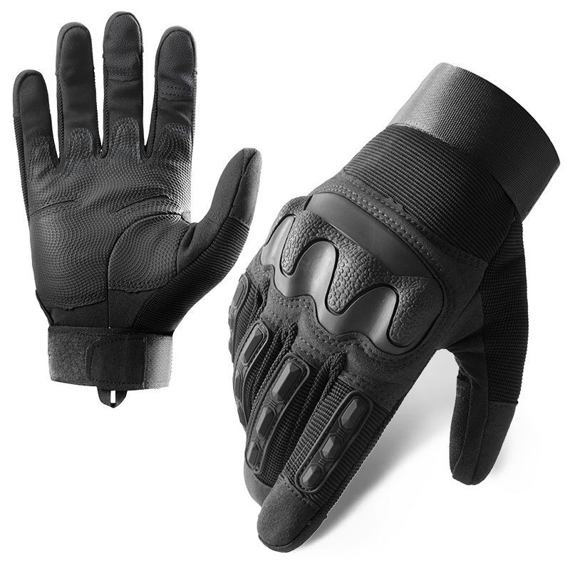 Custom Thin Leather Tactical Shooting Cut Resistant Gloves For Rappelling For Outdoor Sports