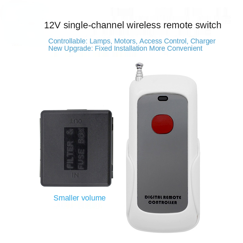 wireless remote switch 12v with transmitter receiver 120v wall switch