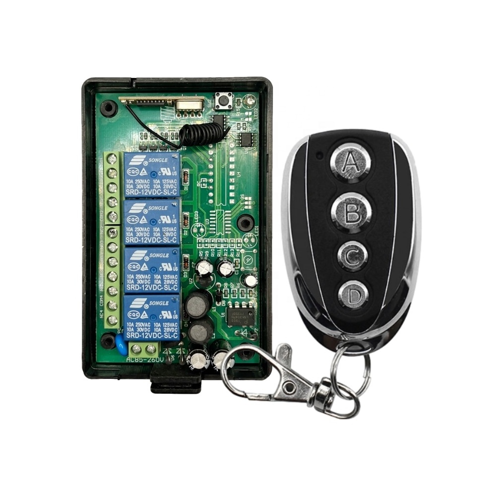 ac 220v relay wireless rf remote control switch