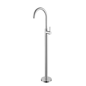 stainless steel mounted Free Standing Bath Shower Mixer bathroom upc floor stand bathtub faucet