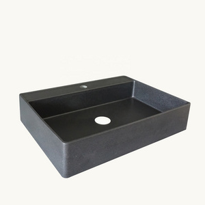 bathroom basin Good Quality Black Artificial Quartz Stone Sink