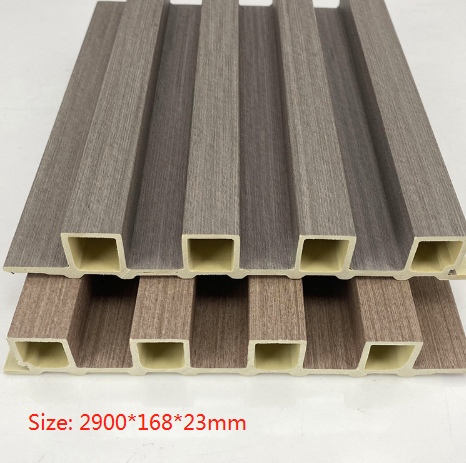 Interior Pvc Wall Panel 3d Fluted Cladding Wood Veneers Bamboo Charcoal Wood Veneers Wpc Wall Panel