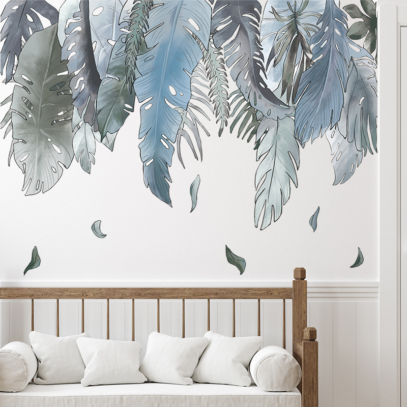 Falling Leaves living room bedroom home decoration wall stickers removable wall stickers