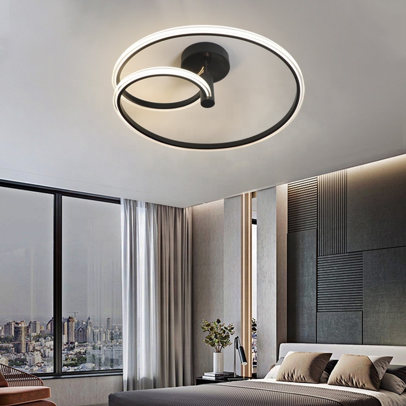 Dining Light LED Ceiling Lamp 2024 New Decoration Surface Mounted Round Modern Design Suface Mounted Living Room Bedroom Indoor