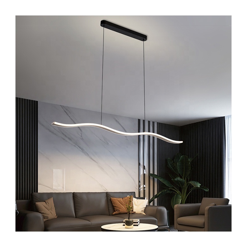 Modern Luxury Aluminum LED Chandelier & Pendant Light For Indoor Living Room Decoration