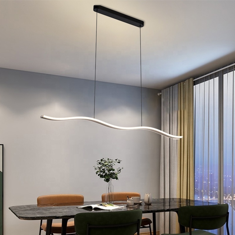 Modern Luxury Aluminum LED Chandelier & Pendant Light For Indoor Living Room Decoration