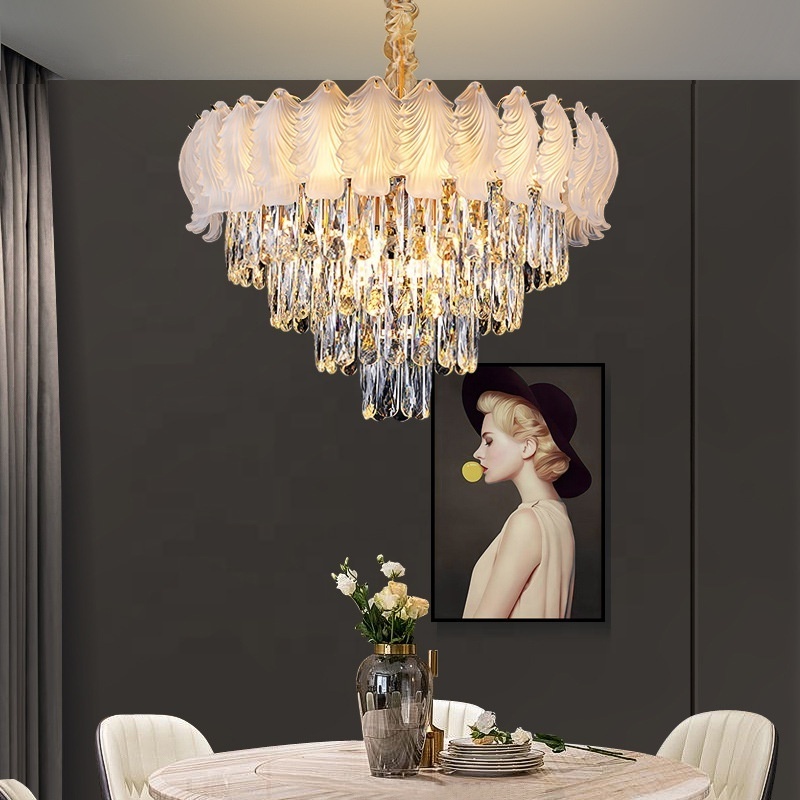 Modern Chandeliers Ceiling Luxury Pendant Light For Home Hotel Villa High Ceilings