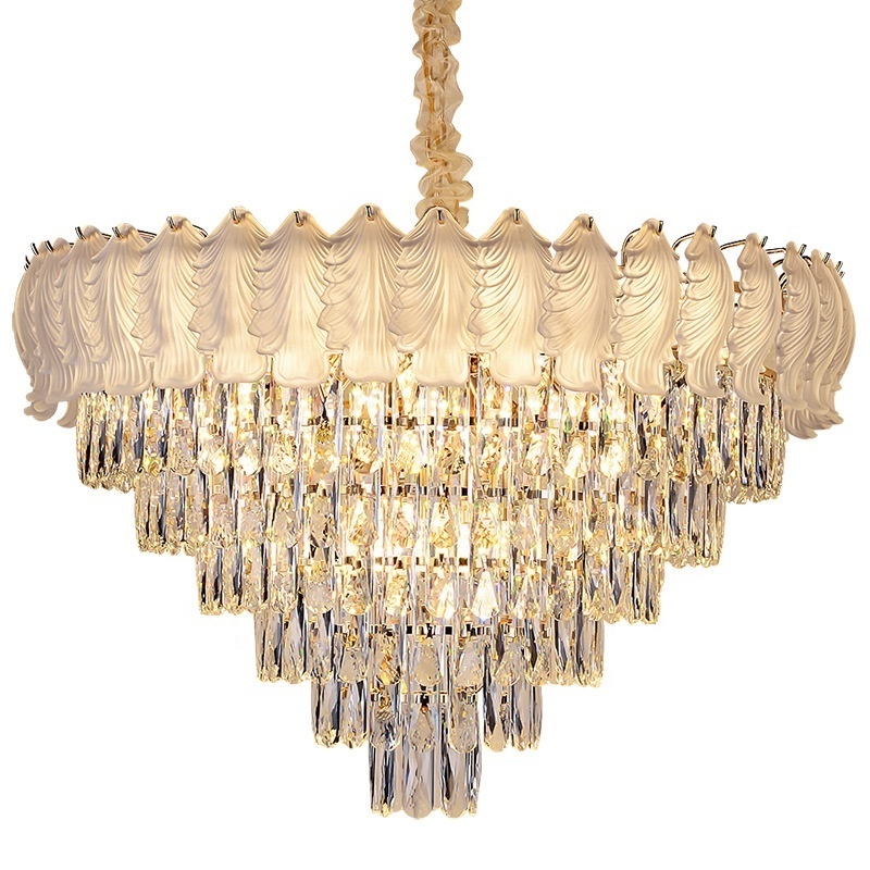 Modern Chandeliers Ceiling Luxury Pendant Light For Home Hotel Villa High Ceilings