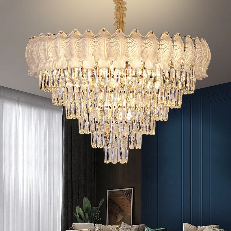 Modern Chandeliers Ceiling Luxury Pendant Light For Home Hotel Villa High Ceilings