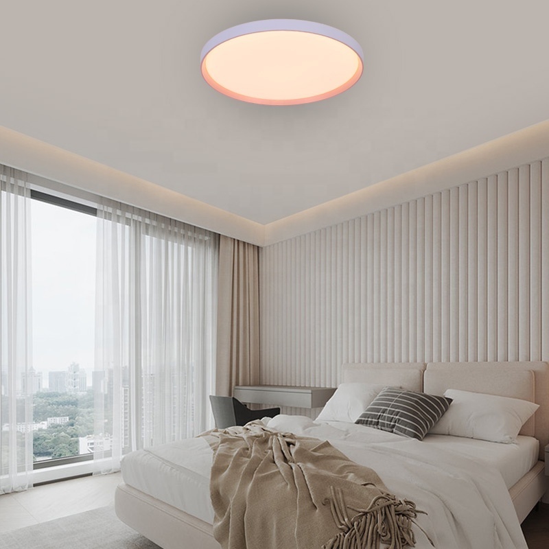 Pop Lamp LED Round Ceiling Lights Fanxi 80 Surface Mounted Wall Switch 10 Iron New Dimmable Remote Control Modern Design Acrylic