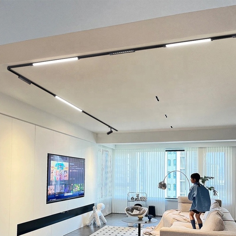 New Designer Modern Recessed Indoor Lighting 7W Home Commercial Linear Magnetic Led Track Light