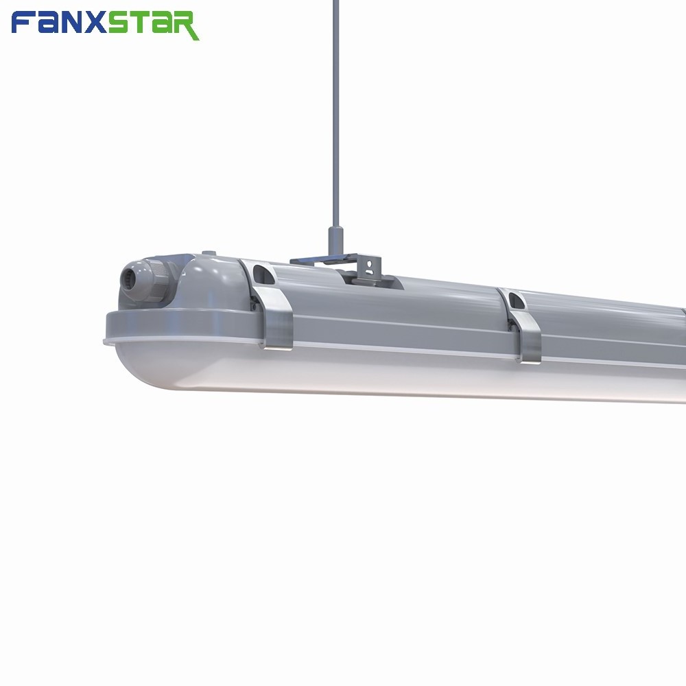 60W Led Linear Exterior Fixtures 2FT 4FT 5FT 8FT High Bright Garage Lighting 165lm/w High-output Led Light