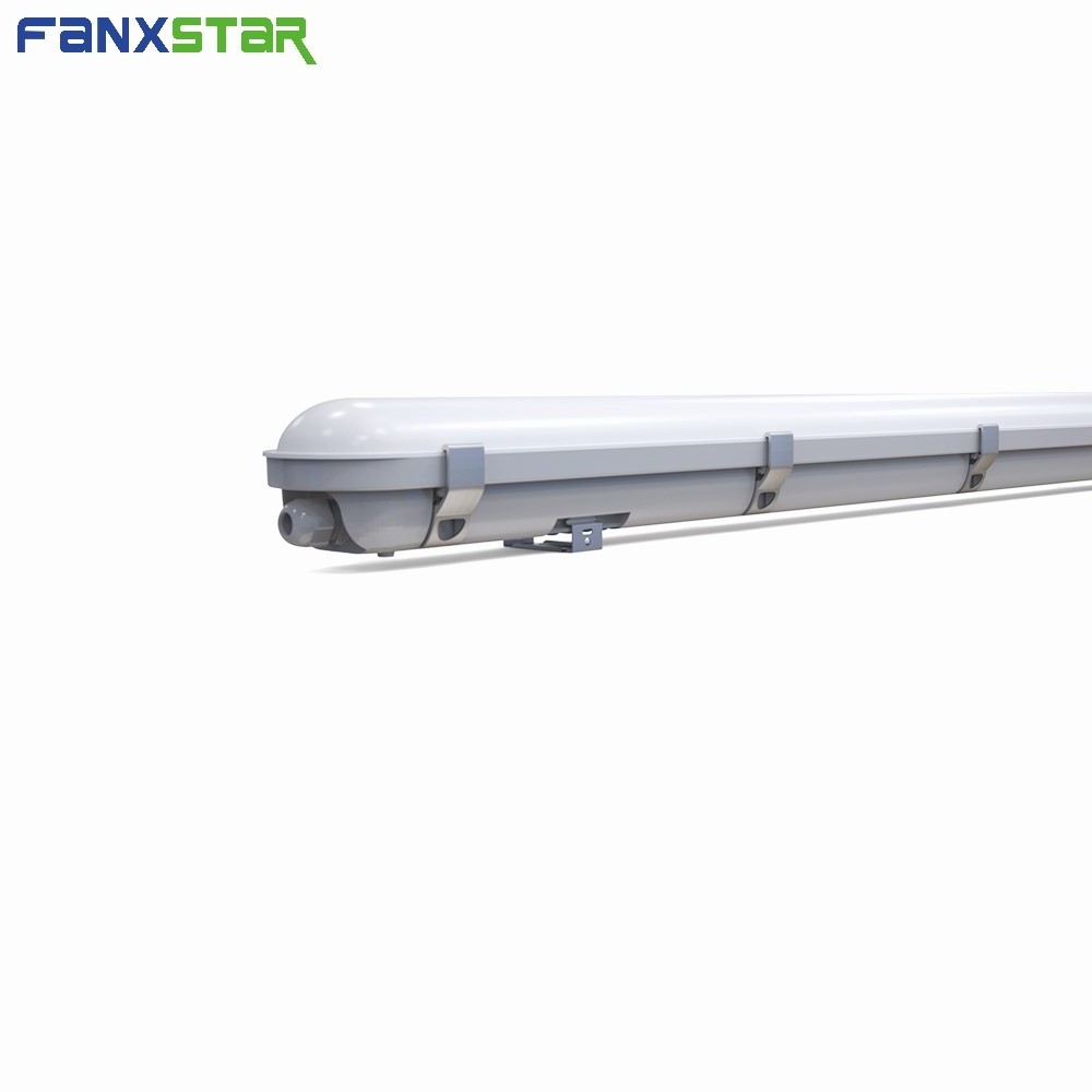 Low Price LED Water-proofs Light IP65 2400mm Flicker-Free Linkable Batten 65W 8FT Linkable Linear Fixture AC100-277V