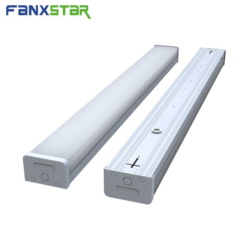 IP40 LED Linkable Batten Aluminum Based Waterproof Light 3CCT Tunable Tubes Low Lumens Lighting Fixtures