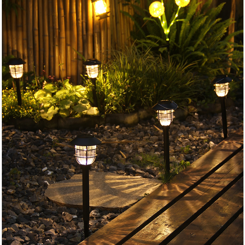 IP65 Waterproof Solar Garden Light Path Lights Outdoor Solar Pathway Stake Spike Landscaping Lights