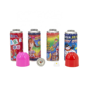 Factory Customized Empty Snow Bottle Spray Aerosol Tin Can aerosol can for spray paint 200ml