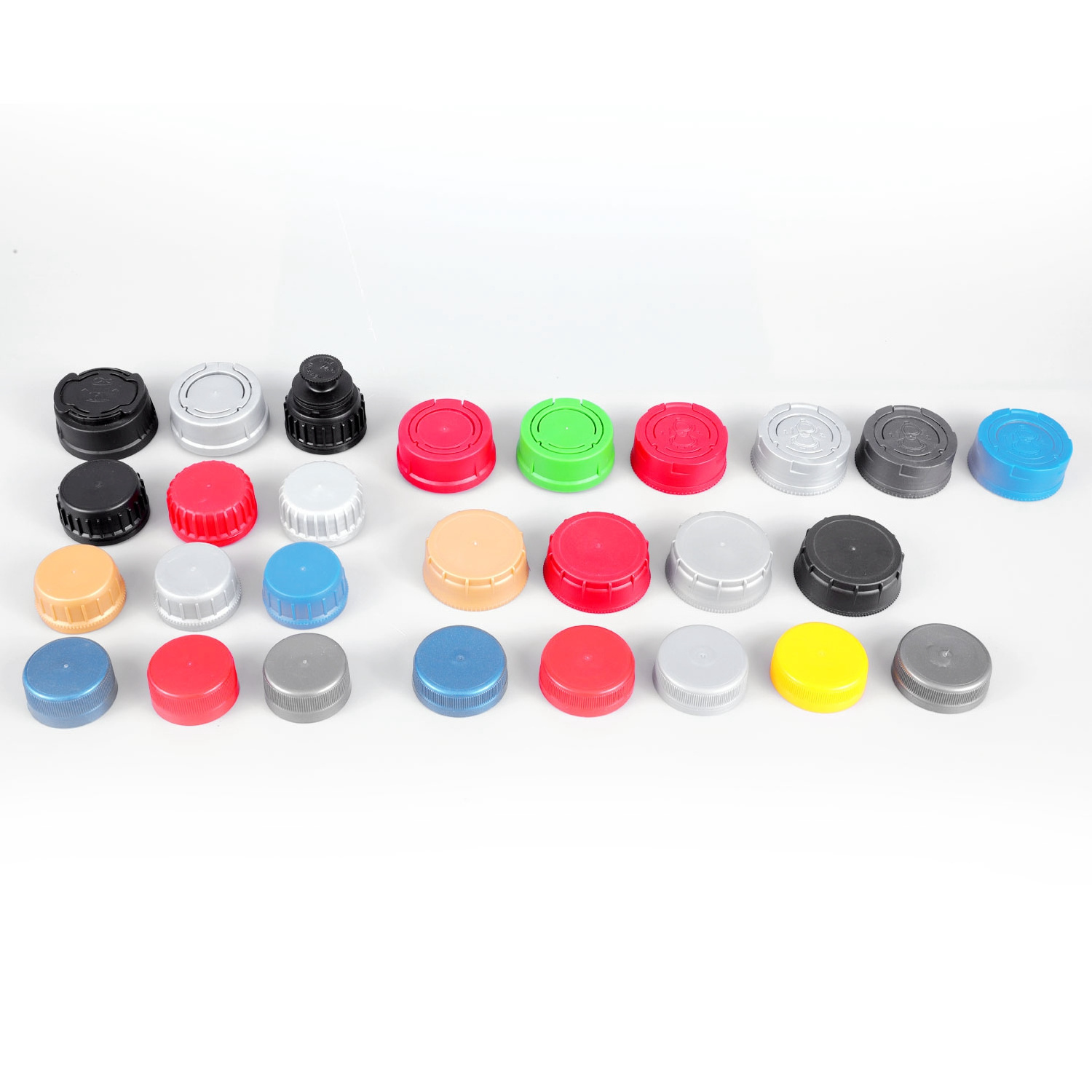 1L 4L 5L lubricating engine oil plastic bottle caps screw cover in stock