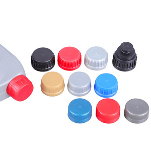 1L 4L 5L lubricating engine oil plastic bottle caps screw cover in stock