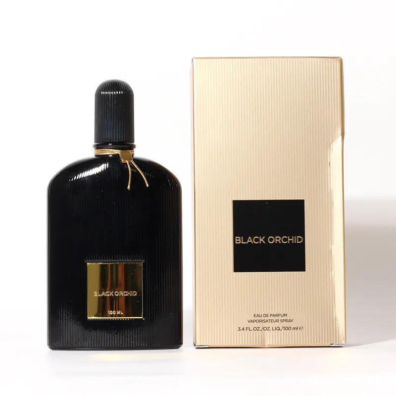 Orchid Black Perfume 100ml Men Fragrance Eau De Parfum 3.4fl.oz Long Lasting Smell TFord Brand EDP Man Cologne Spray OEM