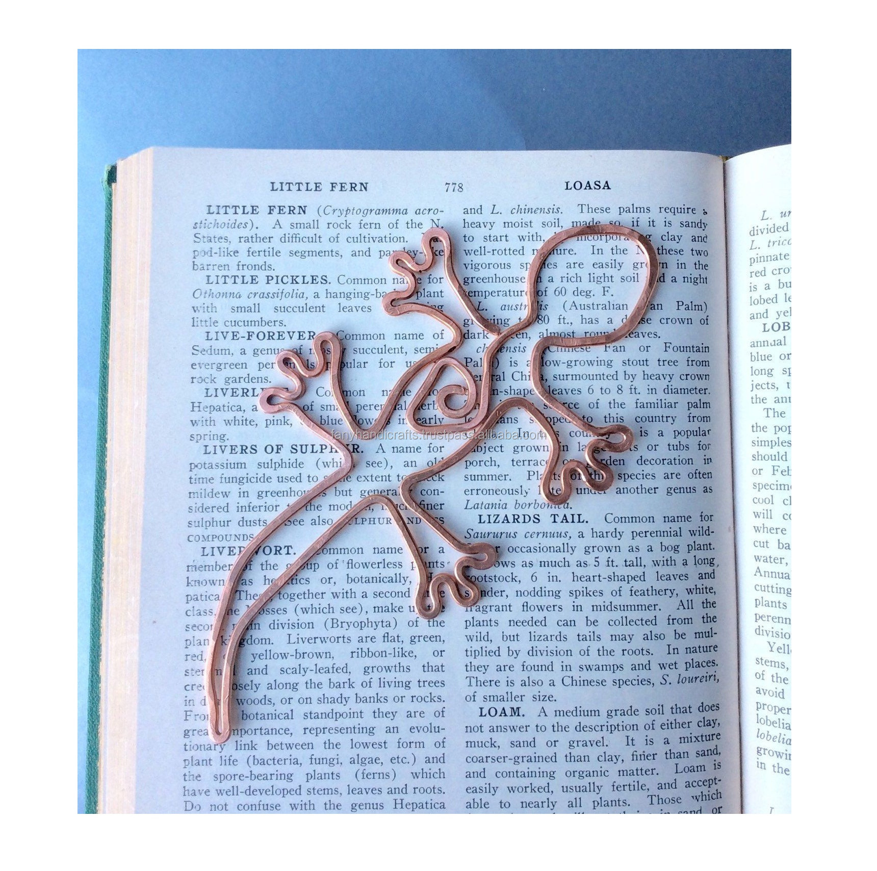 Wire Metal Crafts Custom Heart Shape Book Marks Metal Bookmark/Decorations