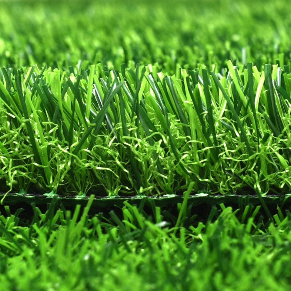 Best quality 20mm 25mm 30mm green plastic rug false grass green carpet artificial grass factory