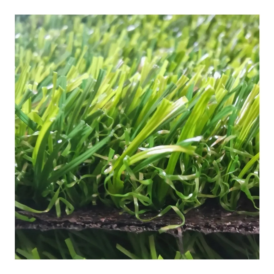 Chinese landscaping natural green polypropylene artificial turf grass 15mm for sport playgroundsfield