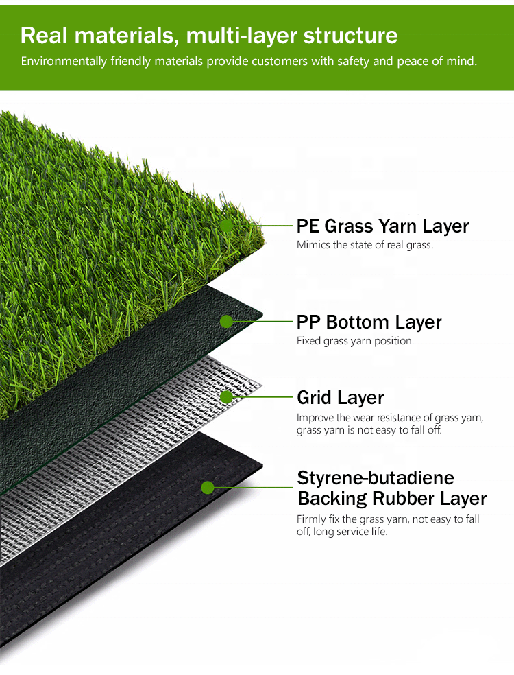 Best quality artificial grass artificial lawn synthetic grass rolls prato sintetico 4cm