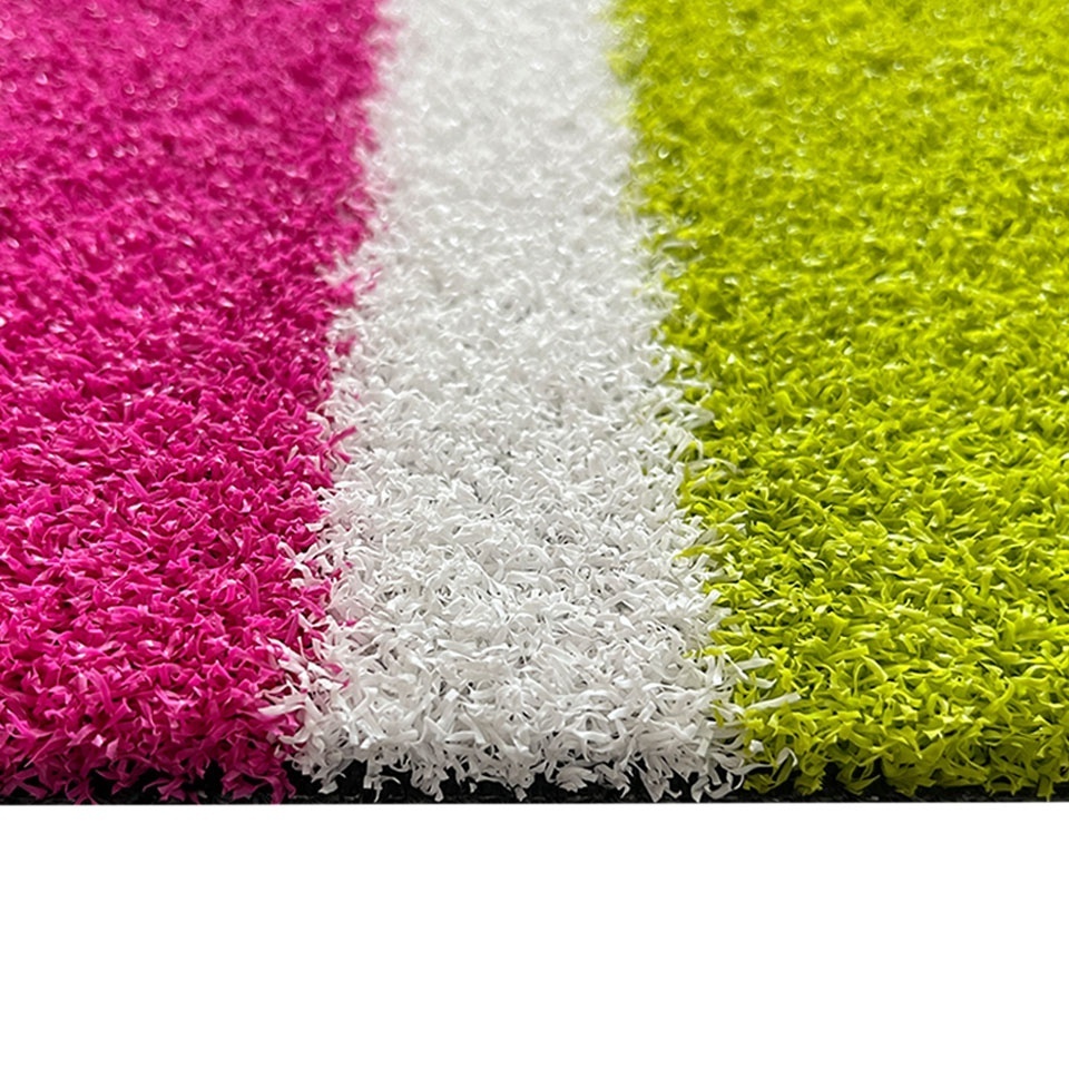 Top quality colorful blue golf red turf 10mm 15mm mini golf artificial grass putting green mat