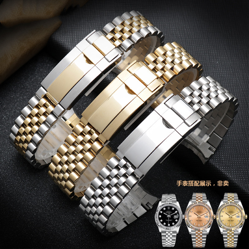 For Rolex Jubilee Bracelet 20mm Sub Mariner Stainless Steel StrapWatch Band GMT replacement watch band