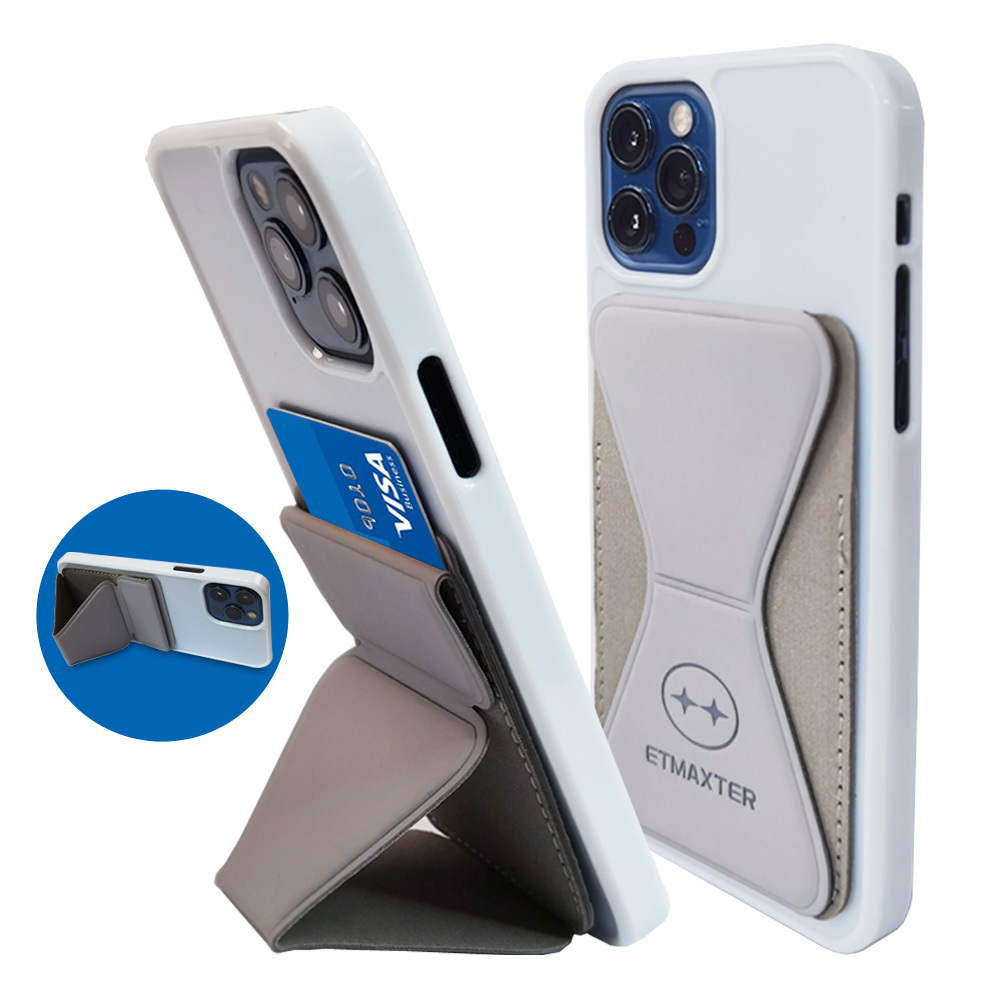 STOP RFID THEFT  Leather phone case The First Snap-On  Stand & Wallet for iPhone 12 Series Android phone