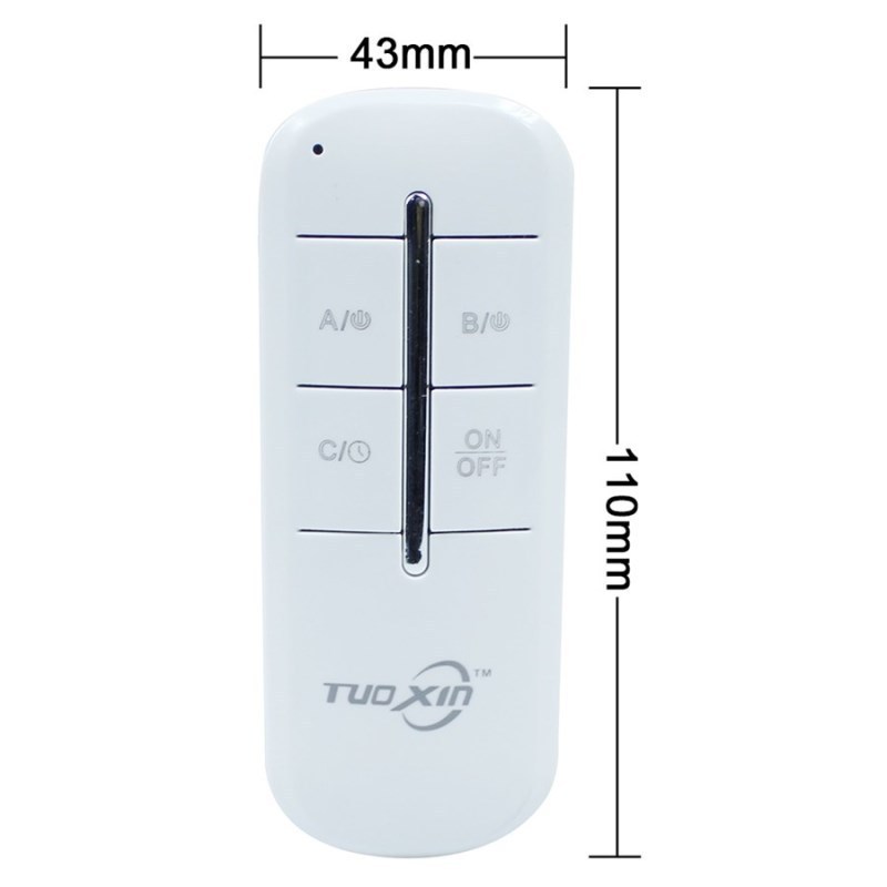 Wireless Remote Control Switch ON/OFF 220V Lamp Light Digital Wireless Wall Remote Switch Receiver Transmitter For LED Lamp