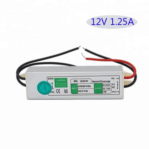 Waterproof Led Switching Power Supply 12V 15W IP67 LED Transformer 15W Led Power