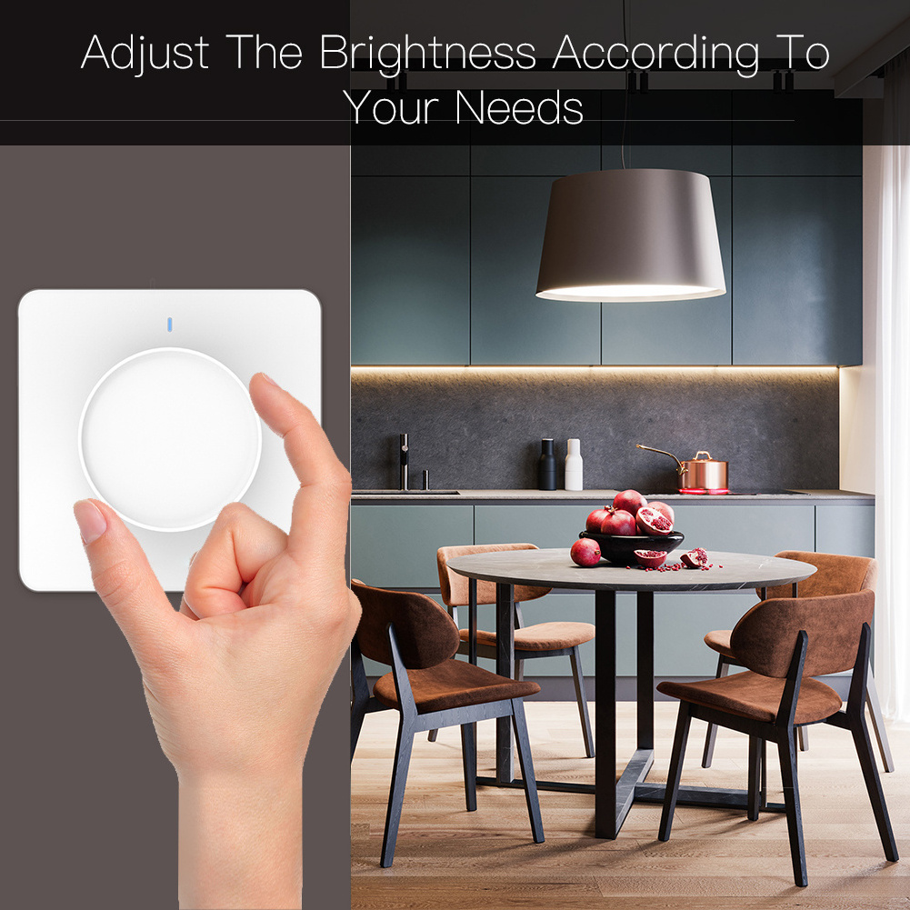 New WiFi Smart Touch Light Dimmer Switch Touch Timer Brightness Memory Smart Life/Tuya APP Remote Control Work with Alexa Google