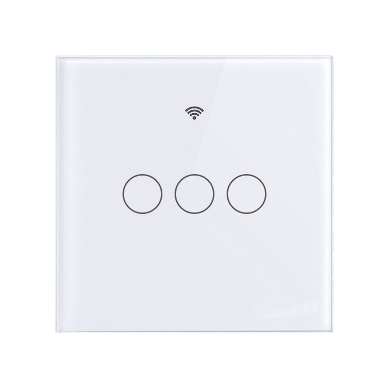 EU Standard WIFI Smart Switch Tuya APP remote Control Smart Home Switch 1 Gang 1 Way Smart Life